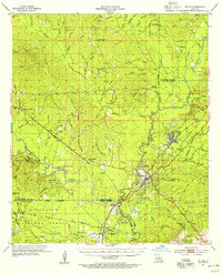 Tullos 1954 topographic map thumbnail