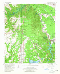 Turkey Creek 1949 topographic map thumbnail