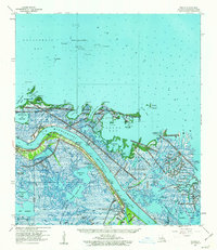 Venice 1960 topographic map thumbnail