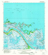 Venice 1960 topographic map thumbnail