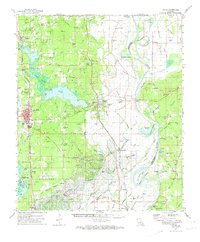 Vivian topographic map thumbnail