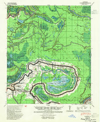 Voorhies 1941 topographic map preview