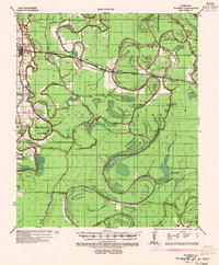 Waverly 1935 topographic map thumbnail