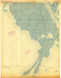 West Delta 1893 topographic map thumbnail