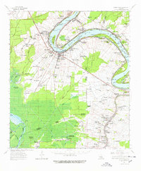 White Castle 1963 topographic map thumbnail