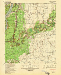 Yokena topographic map thumbnail