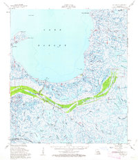 Yscloskey 1957 topographic map thumbnail