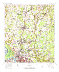 Zachary 1963 topographic map thumbnail