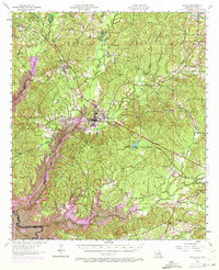 Zwolle 1957 topographic map thumbnail