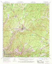 Zwolle 1957 topographic map thumbnail