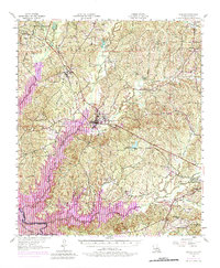 Zwolle 1957 topographic map thumbnail
