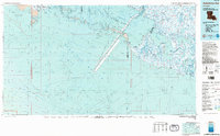 Atchafalaya Bay topographic map thumbnail