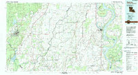 Bastrop 1982 topographic map thumbnail