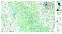Baton Rouge 1984 topographic map thumbnail