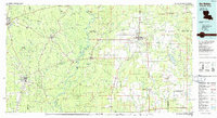 DeRidder 1986 topographic map thumbnail