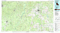DeRidder 1986 topographic map thumbnail