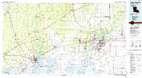 Lake Charles 1986 topographic map thumbnail