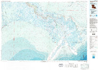 Mississippi River Delta 1983 topographic map thumbnail