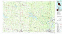 Monroe North 1985 topographic map preview