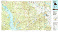 Natchitoches 1986 topographic map thumbnail
