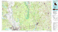 Shreveport North 1986 topographic map thumbnail