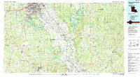 Shreveport South 1985 topographic map thumbnail