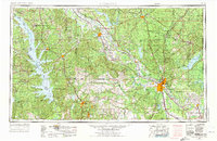 Alexandria 1953 topographic map thumbnail