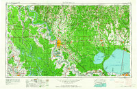 Baton Rouge 1962 topographic map thumbnail