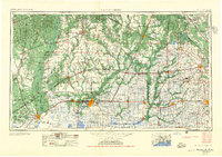 Lake Charles 1952 topographic map thumbnail