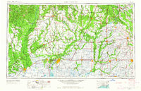 Lake Charles 1954 topographic map thumbnail