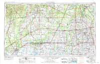 Lake Charles 1954 topographic map thumbnail