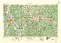 Shreveport 1956 topographic map thumbnail