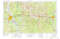 Shreveport 1955 topographic map thumbnail