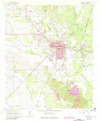 Aberdeen 1966 topographic map preview