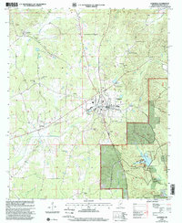 Ackerman 2000 topographic map thumbnail