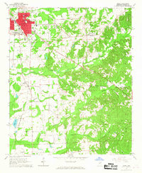 Amory 1966 topographic map thumbnail