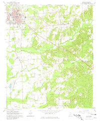Amory 1966 topographic map thumbnail