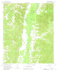 Amory SE 1966 topographic map thumbnail