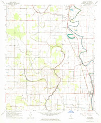 Arcola 1967 topographic map thumbnail