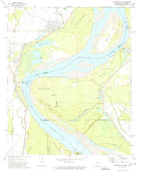 Arkansas City topographic map thumbnail