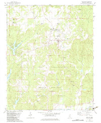 Ashland 1982 topographic map thumbnail