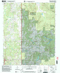 Bagley Lake 2000 topographic map thumbnail