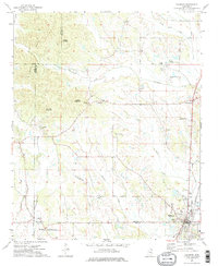 Baldwyn 1973 topographic map thumbnail