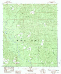 Barbara 1982 topographic map thumbnail