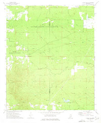 Barge Lake 1973 topographic map thumbnail