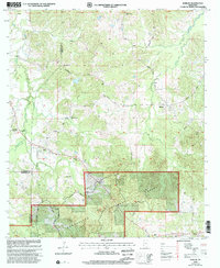 Barlow 2000 topographic map thumbnail
