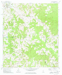 Bassfield 1974 topographic map thumbnail