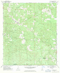 Baxterville 1969 topographic map thumbnail