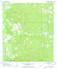 Baxterville SW 1969 topographic map thumbnail