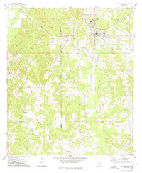 Bay Springs 1974 topographic map thumbnail